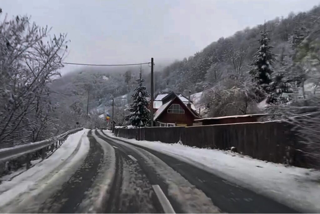 Nu există drumuri județene blocate traficului rutier în Apuseni, județul Cluj
