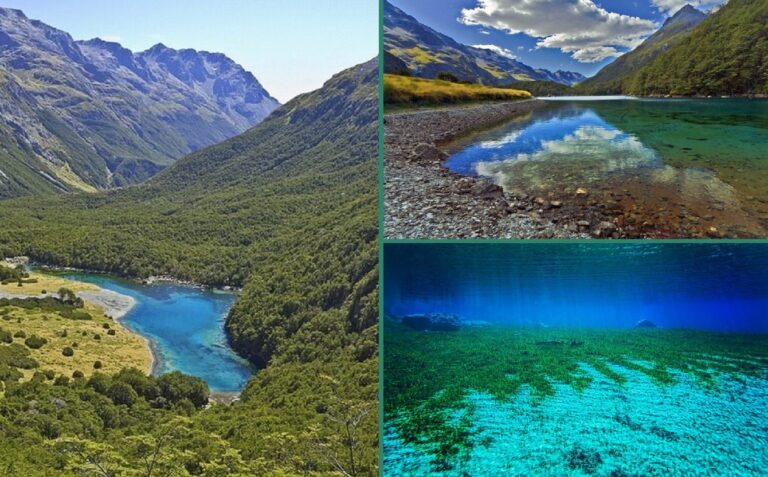 În lacul tărâmurilor liniştite, ultimul colţ al naturii neatins de om, înotul este interzis! Este cel mai limpede lac de pe Terra!