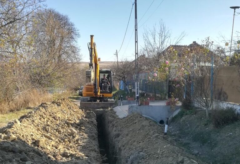 Satul Straja, din Căpușu Mare, va beneficia de apă și canalizare în sistem integrat