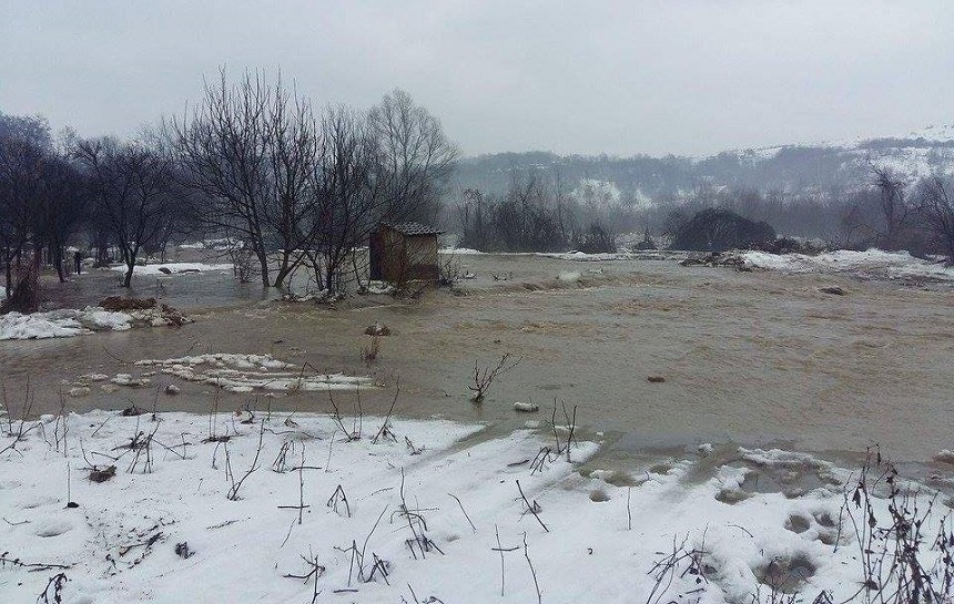 Cod Galben de inundații pe Crişul Negru – bazin amonte, Arieş – bazin amonte S.H. Câmpeni!