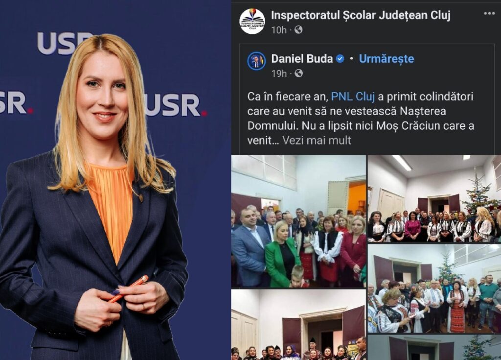 Deputatul Oana Murariu îi arată cartonașul galben Marinelei Marc: Cum poți încălca legea primind cu colinda?