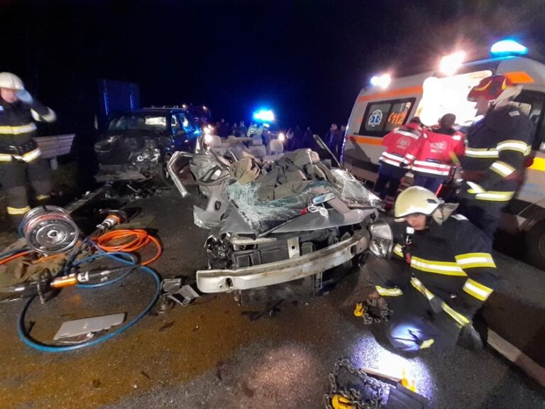 Trei morți și opt răniți în două accidente groaznice pe drumul morții – DN76 din Bihor