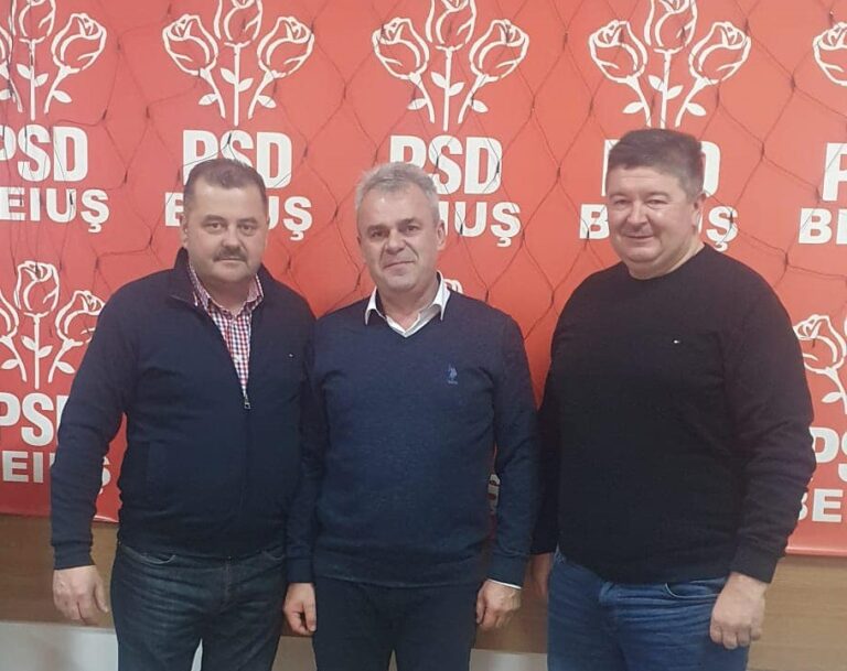 Gligor Sabău este noul președinte interimar al PSD Beiuș
