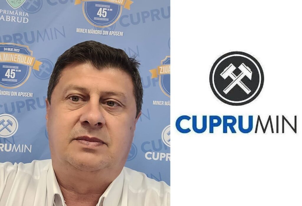Mircea Goia este noul director general adjunct al Cupru Min SA Abrud