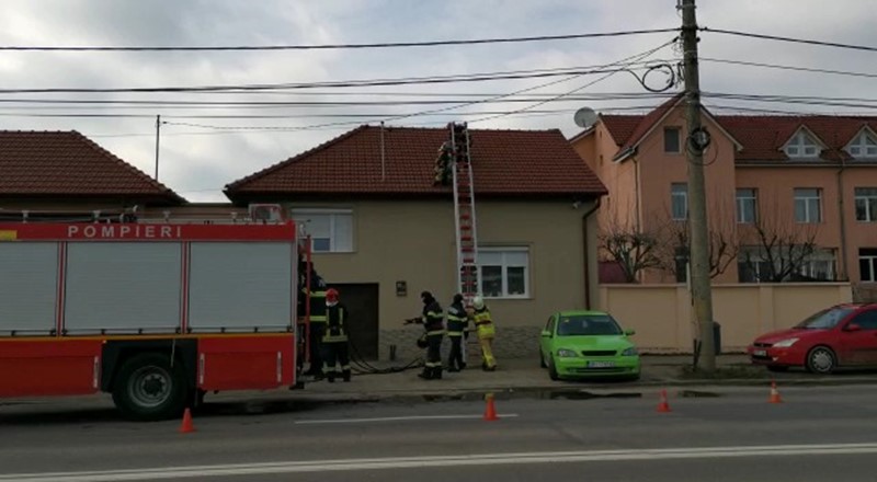 Pompierii au stins două incendii în Câmpani și Topa de Criș