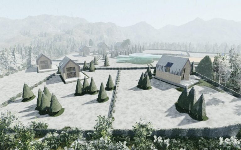 Se naște primul mini sat de vacanță în Apuseni: Va avea 6 cabane, terenuri de sport, parcări, restaurant!