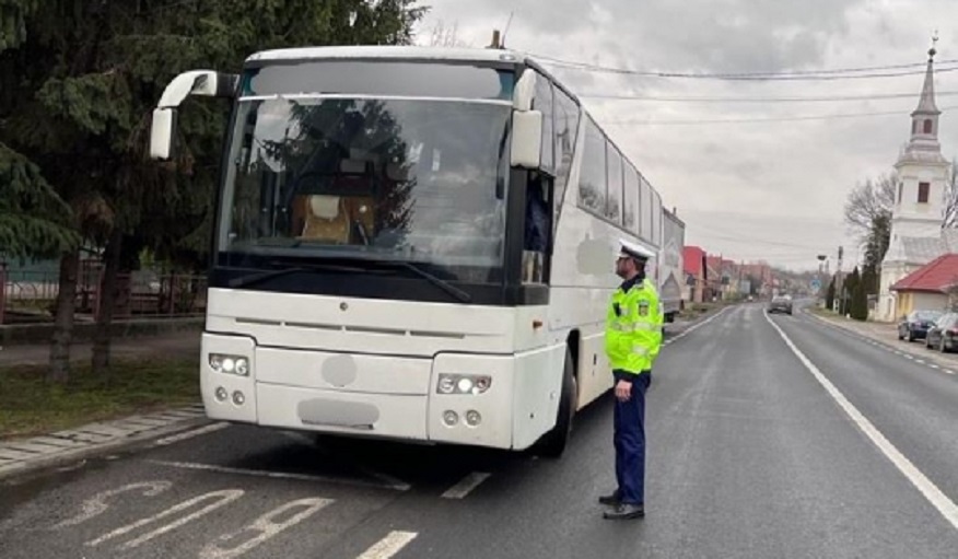 250 de autovehicule au fost verificate și 130 de sancțiuni contravenționale au fost date în Bihor