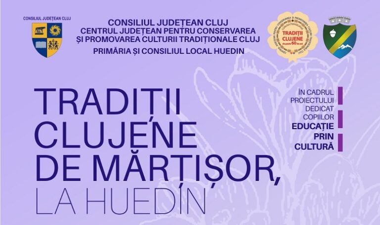 Spectacol de Mărțișor, la Huedin: Vin tineri din tot județul Cluj și Țara Călatei să salute primăvara