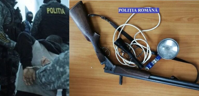 Doi tineri din Albac, Apuseni, vânau neautorizat: Sunt cercetați pentru braconaj cinegetic! Armele și muniția au fost ridicate de polițiști!