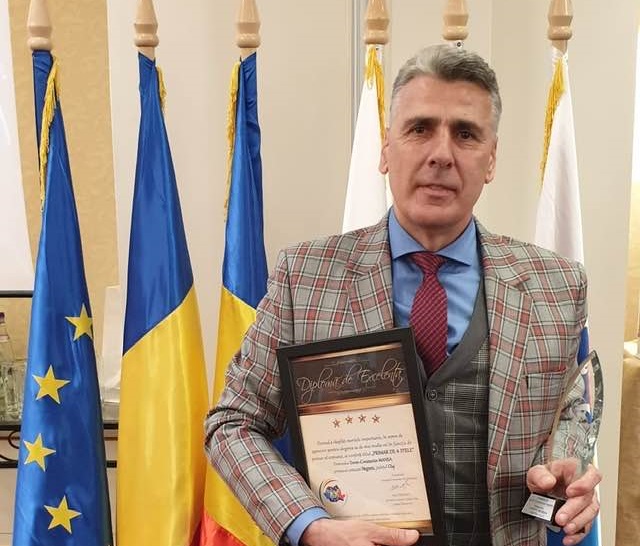 Edilul din Negreni, Dorin Manea, a primit  distincția „primar de 4 stele” de la Asociația Comunelor din România