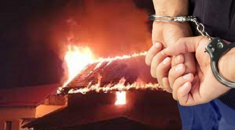 Un bărbat din Budureasa care și-a incendiat locuința familiei a fost reținut de polițiștii bihoreni