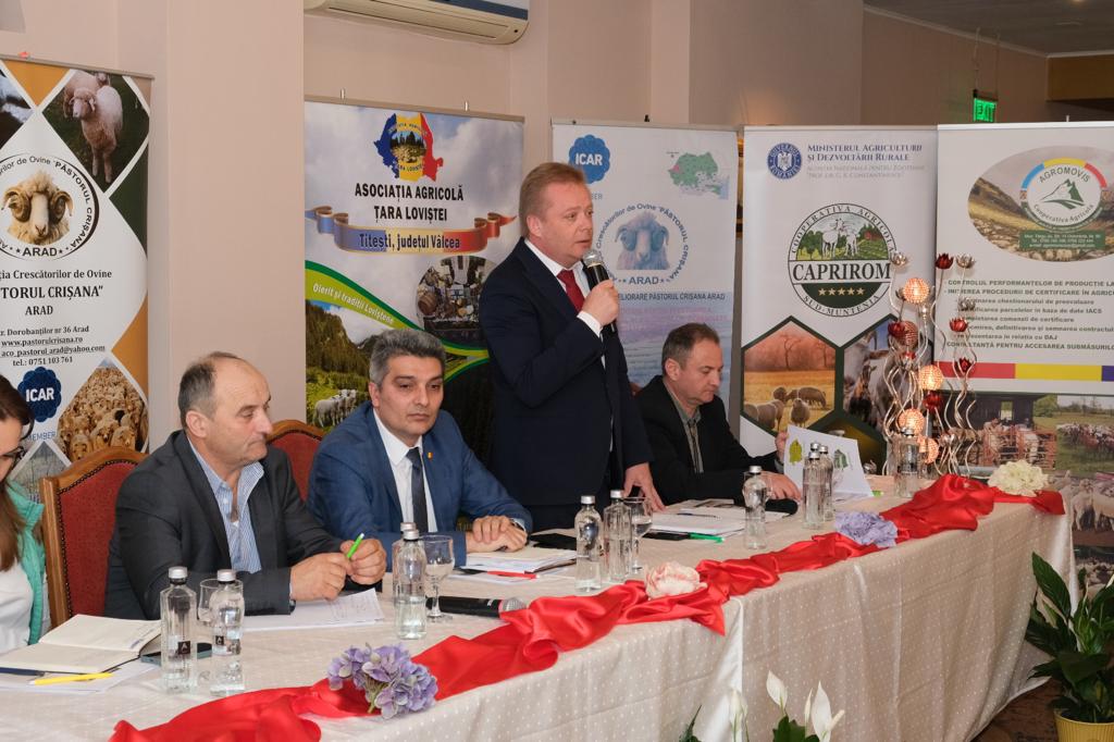 Ioan Oleleu, prezent la întâlnirea crescătorilor de ovine, organizată de Asociația Păstorul Crișana din Arad