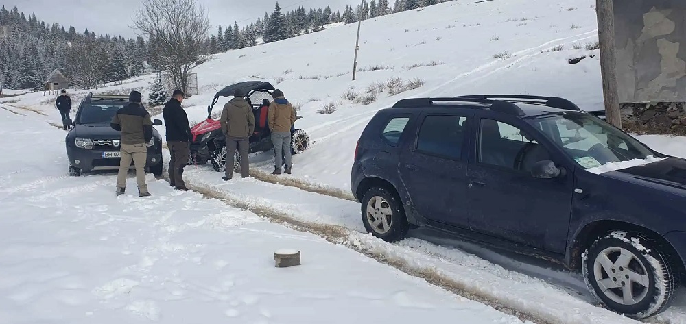 Șmecherii cu ATV-uri din zona Arieșeni-Vârtop au  fost amendați cu sume mari de rangerii Parcului Natural Apuseni