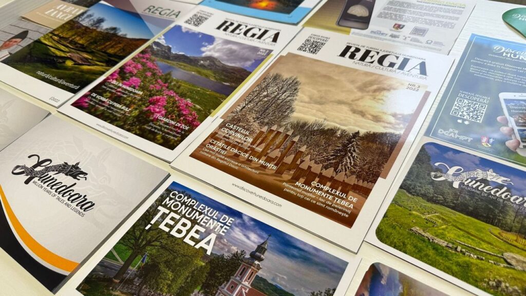 Turismul hunedorean, promovat în revista Regia