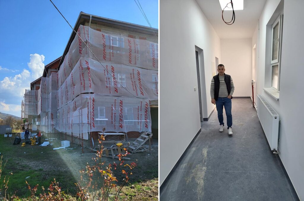 Feieș: Lucrările la noua clădire a Spitalului din orașul Sebiș continuă
