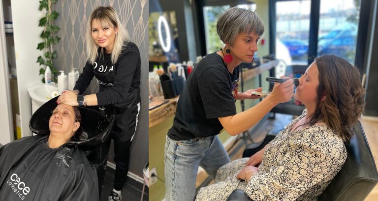 De 8 martie, un grup de mame din Apuseni au fost aduse la Cluj la coafor, cosmetică și o cină la restaurant