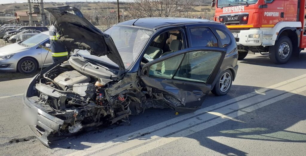 Accident între Florești și Gilău, pe DN1E60 Cluj-Oradea