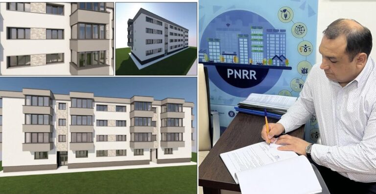 Patru blocuri din Gilău – E8, A3, E5 și I4 vor fi reabilitate energetic pe bani europeni