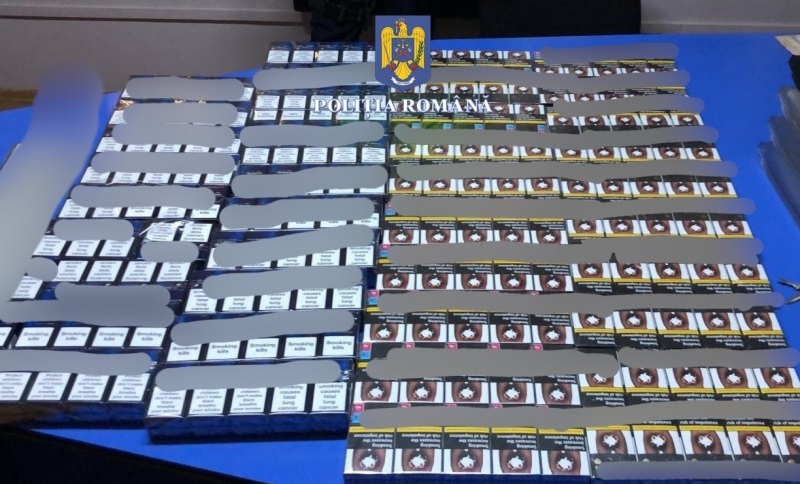 Un bihorean a fost prins cu mii de țigări de contrabandă în mașină: Se mira de parcă erau sarmale!