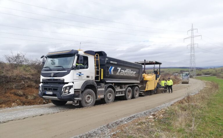S-au demarat lucrări de întreținere pe drumul județean 103V Vălișoara – DJ 107L
