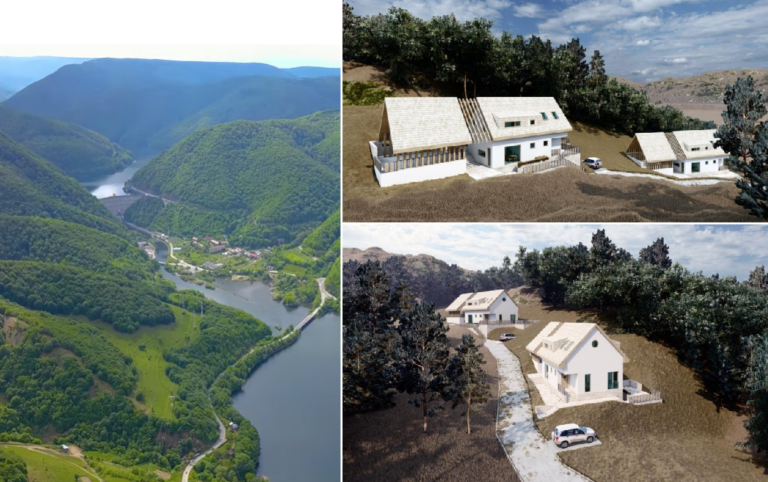 Noi case de vacanță într-o zonă pitorească de munte: Parcă-i Como de Apuseni