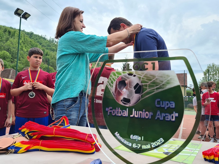 Cine sunt câștigătorii primei ediții a Cupei de Fotbal Junior Arad organizată la Moneasa?