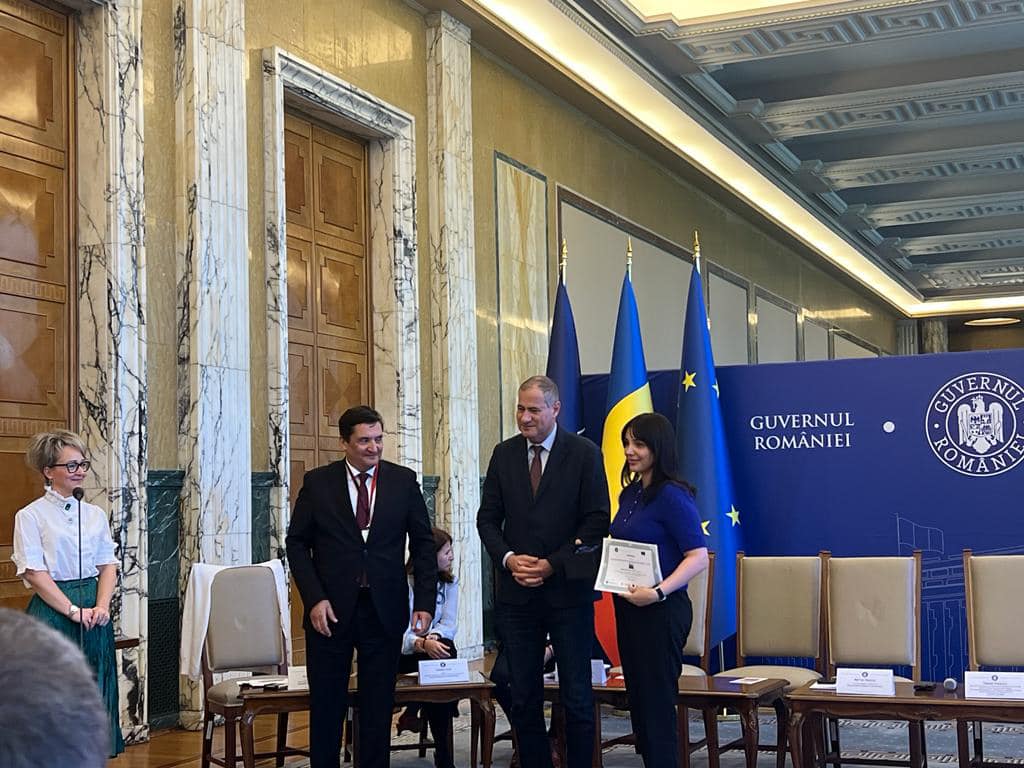 Primăria Căbești a fost premiată de Uniunea Europeană pentru excelență în buna guvernare