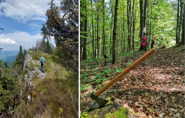 Se remarchează trasee turistice în Munții Trascău și Munții Metaliferi din Apuseni