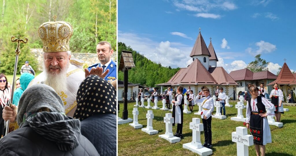 La Praznicul Înălțării Domnului, ÎPS Andrei a slujit la Mănăstirea Înălțarea Domnului de la Muntele Rece