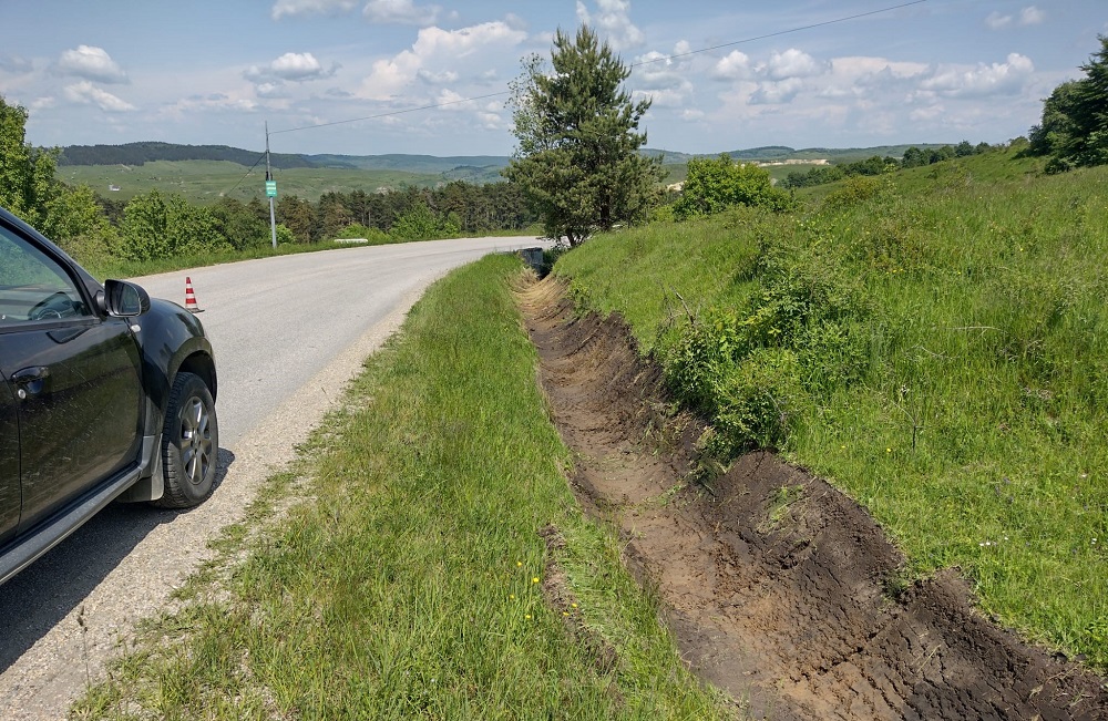 S-au demarat lucrări de întreținere pe DJ108C Gârbău – Aghireșu – Leghia – DN1 Cluj-Oradea