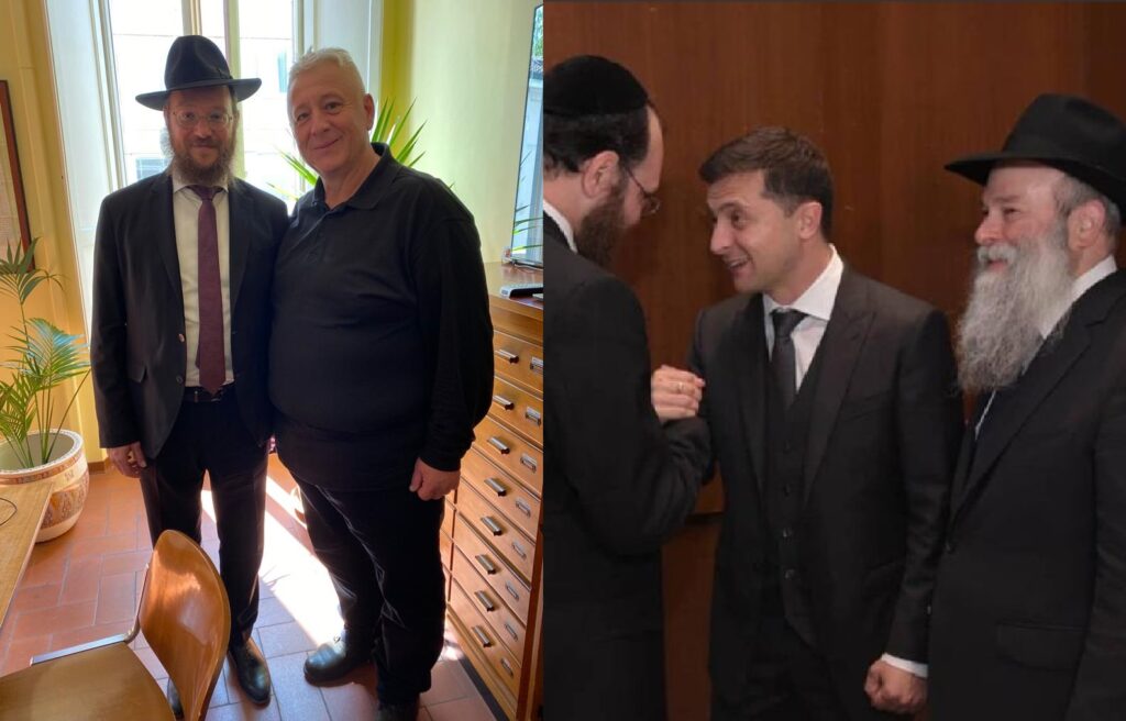 Sabin Demea, la braț cu Levi Matusof, unul dintre liderii comunității evreiești din UE: Dosarul „Ucraina” a fost în discuție!