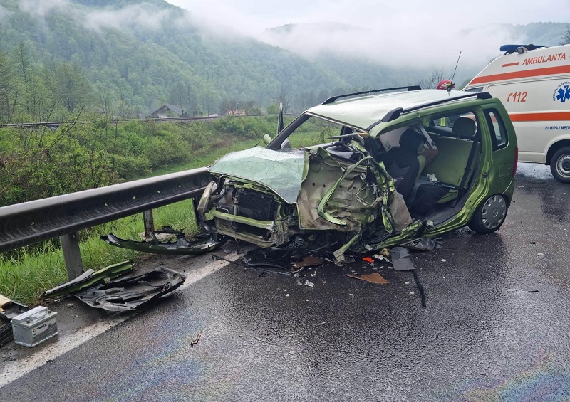 Accident MORTAL pe DN1E60, Cluj-Oradea: Un șofer nu a mai controlat mașina și a produs o tragedie!