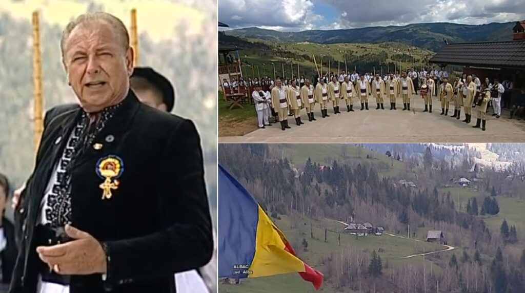 (VIDEO) Zeci de tulnice au tunat în Apuseni, în Albac: Nicolae Furdui Iancu a onorat Țara de Piatră cu cântecele patriotice!
