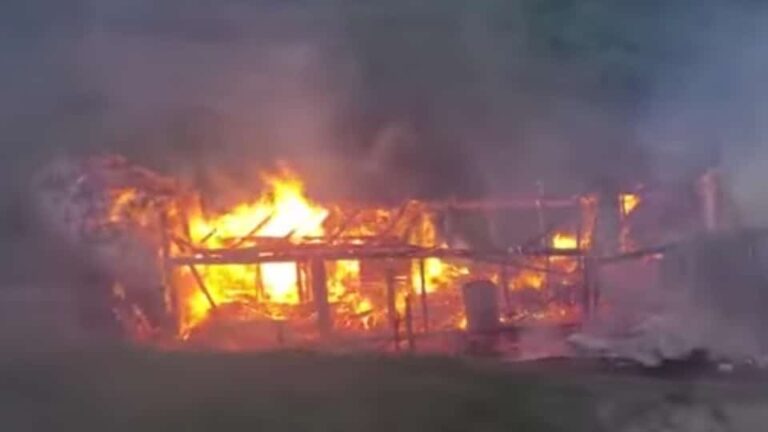Incendiu la o gospodărie din Zlatna: Intervin pompierii din Alba Iulia și Abrud