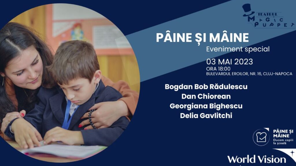 „Pâine și Mâine”: eveniment caritabil, la Cluj, pentru copiii din Băișoara