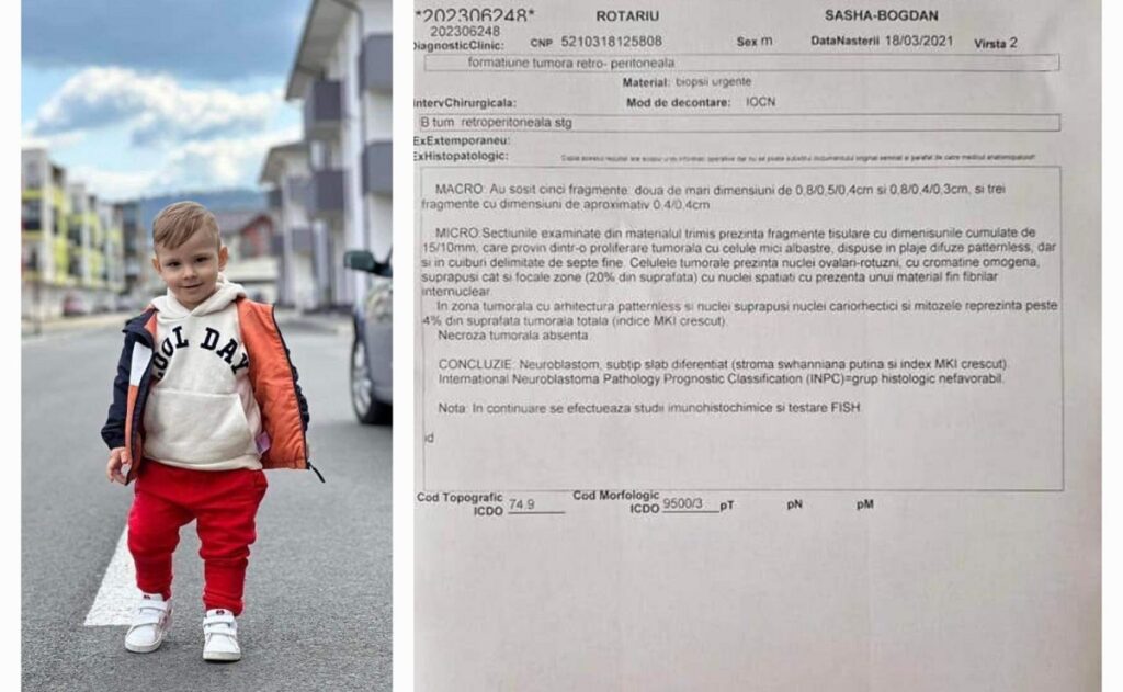 Apel umanitar: Sasha o minune de băiețel în vârstă de 2 anișori are nevoie de ajutorul nostru!