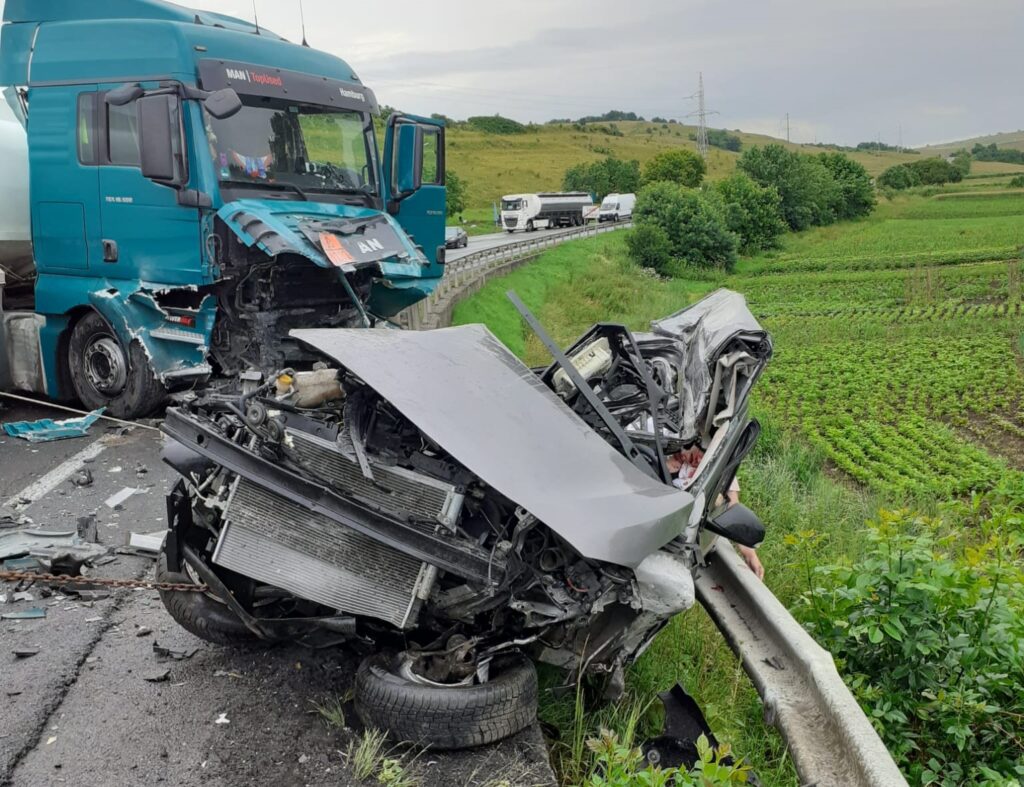 Accident cu doi morți la Izvoru Crișului, pe DN1E60, Cluj-Oradea