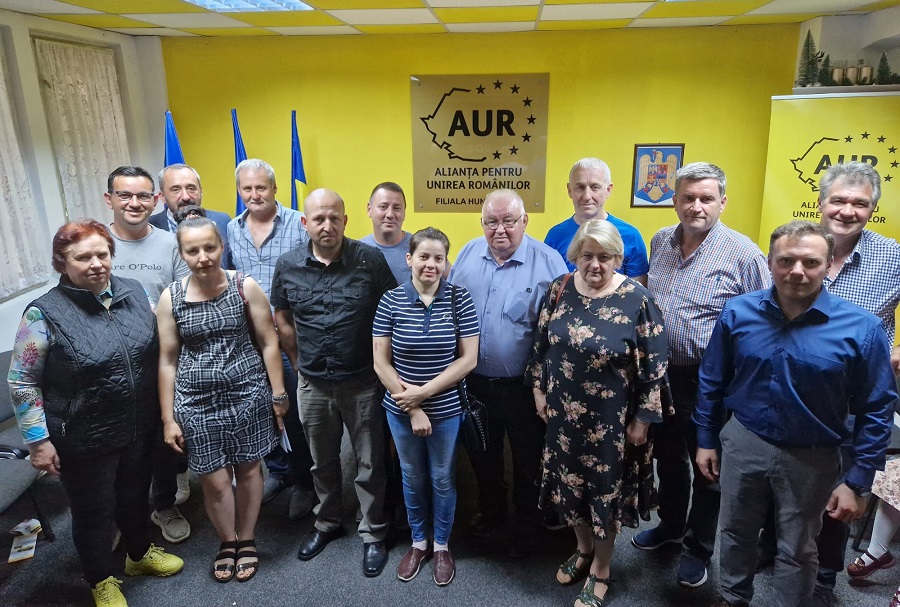 AUR și-a înființat o organizație și în Șoimuș: Naționaliștii vor să câștige primăria!