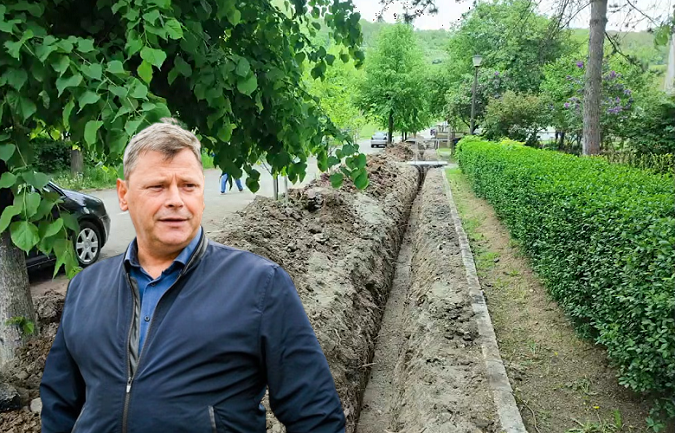 Florin Cazacu: Au început lucrările de introducere a gazului metan în Țărățel, Peste Lucoi, Săvești, Poienița! Proiectul este foarte complex!