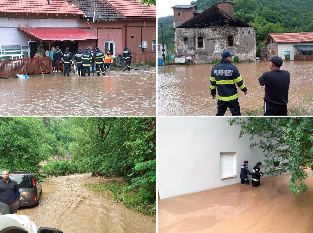 Inundații în Ținutul Pădurenilor! Ce ne transmit autoritățile?