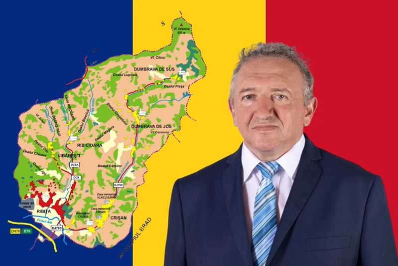 Interviu cu Ioan Faur, primarul care modernizează zi de zi Ribița, comună superbă din Țara Zarandului