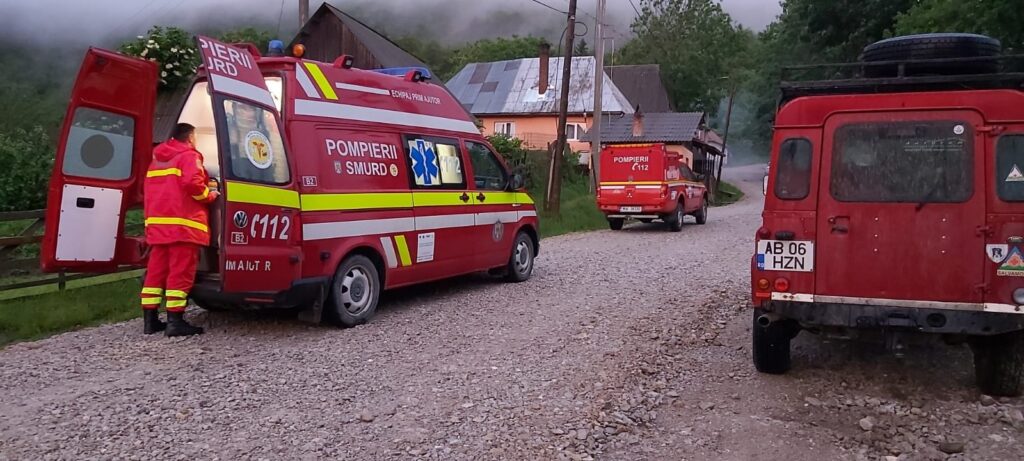 24 de turiști, blocați în zona Cheile Râmețului – Brâna Caprei, au fost salvați/recuperați de salvatorii ISU