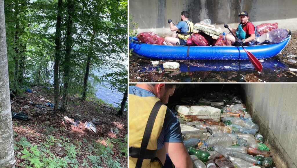 Marea de gunoaie dintre munți: Cum a fost ecologizat lacul Tarnița de voluntarii inimoși?