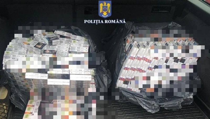 La 19 ani, contrabandist: Un tânăr din Bratca a fost depistat cu 20.000 de țigarete netimbrate legal