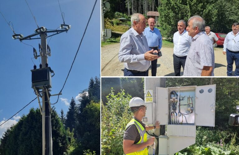 Investiție în premieră realizată de Consiliul Județean Hunedoara: Pentru prima dată în ultimii 30 de ani s-a repus în circuit o rețea de alimentare cu energie electrică spre o zonă turistică aflată în plină dezvoltare