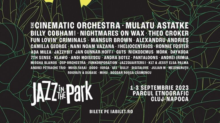 Lineup complet la Jazz in the Park: Festivalul iubitorilor de jazz e gata de start cu muzică, întâlniri pe prispă, activități inovatoare și bunătăți culinare