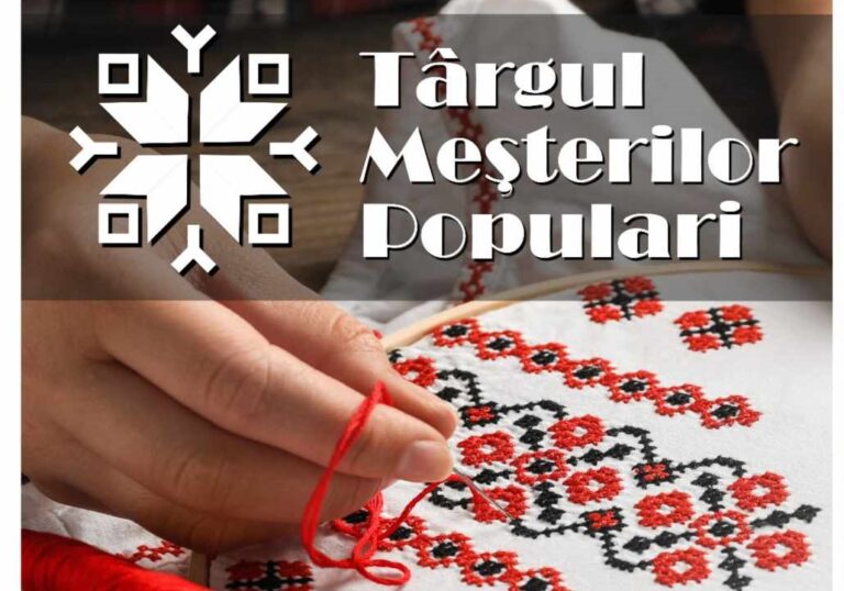 Târgul meșterilor populari, în acest weekend, la Moneasa: Tradiție și artă locală din Crișana și Ardeal!