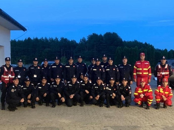 Pompierii bihoreni participă la un amplu exercițiu internațional, în Polonia