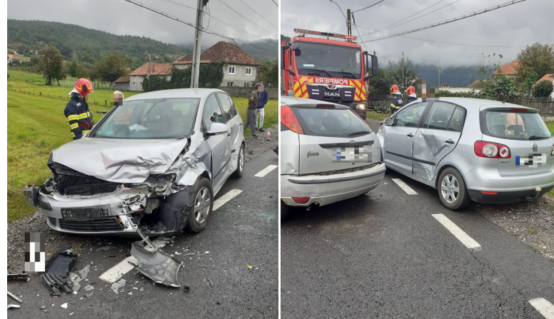 Accident pe DN1E60 Cluj-Oradea, în Negreni: Un șofer ar fi pierdut controlul mașinii!