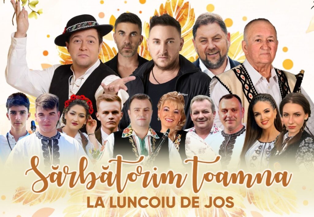 La Luncoiu de Jos, toamna se sărbătorește cu un regal folcloric dar și cu super trupa DJ Project